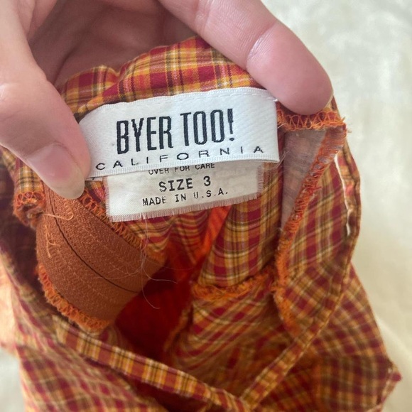 Vintage Plaid Mini Dress - Picture 2 of 3